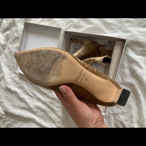 Jimmy Choo Louella 85 sock bootie - like-new! - Picture 11 of 12